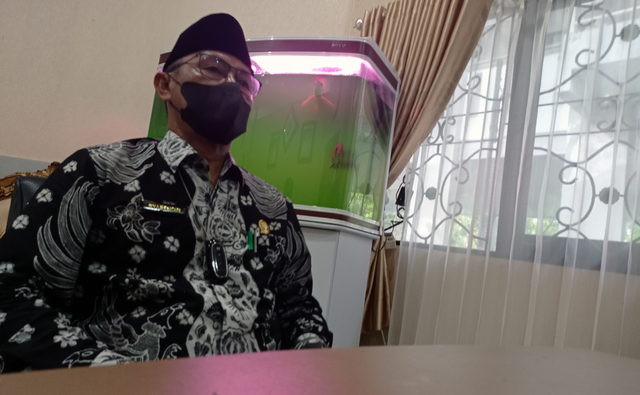 Ketua DPRD Indramayu Syaefudin. FOTO: Anatasya/CIREMAITODAY