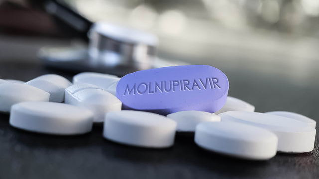 Ilustrasi Molnupiravir. Foto: Shutter Stock