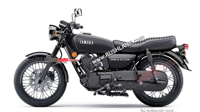 Ilustrasi New Yamaha RX-155 karya Pratyush Rout Foto: Rushlane