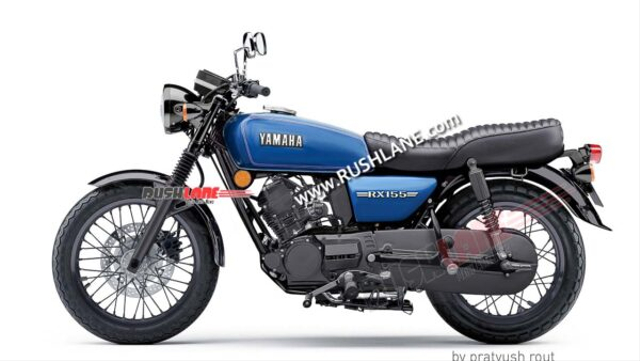 Ilustrasi New Yamaha RX-155 karya Pratyush Rout Foto: Rushlane