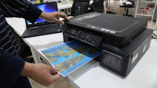Ilustrasi printer. Foto: Aditia Noviansyah/kumparan