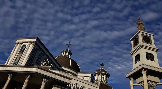 Katedral St Yosef Pontianak. Foto: Leo Prima/Hi!Pontianak