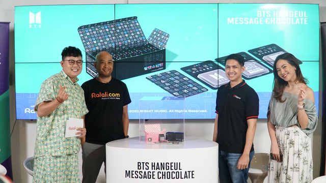 BTS Hangeul Message Chocolate bisa didapat kini di Ralali.
