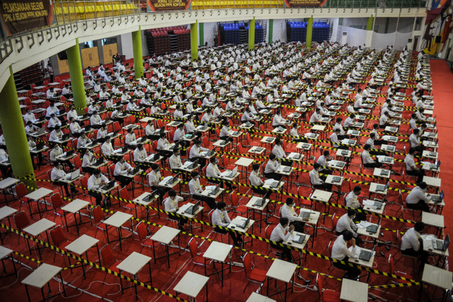 Ilustrasi lowongan CPNS 2022. Foto: Raisan Al Farisi/ANTARA FOTO