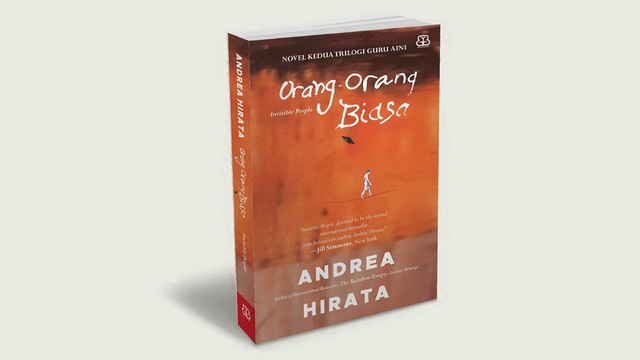 Ilustrasi: Cover buku Orang-orang Biasa karya Andrea Hirata (Istimewa)
