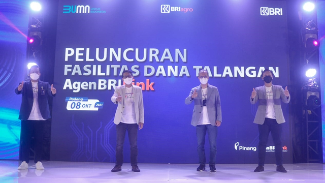 Peluncuran Dana Talangan Agen Brilink. Foto: Bank BRI