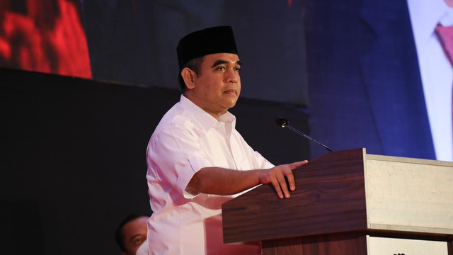 Sekjen Gerindra Ahmad Muzani di Sulsel. Foto: Gerindra