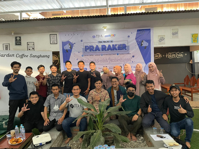 Kegiatan pra raker anggta TDA Wajo.