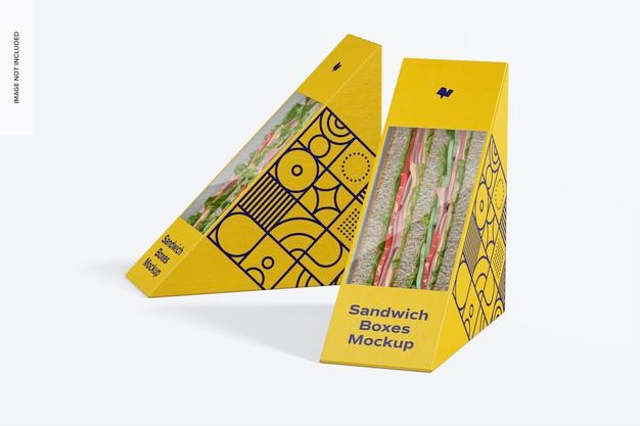 Kemasan pada Sandwich. Foto: Freepik