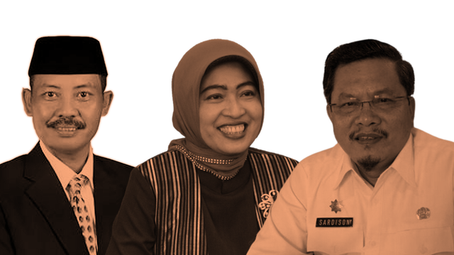3 calon Sekda Provinsi Kepri, Adi Prihantara (kiri), Misni (tengah), Sardison (kanan). Foto: kepripedia.com