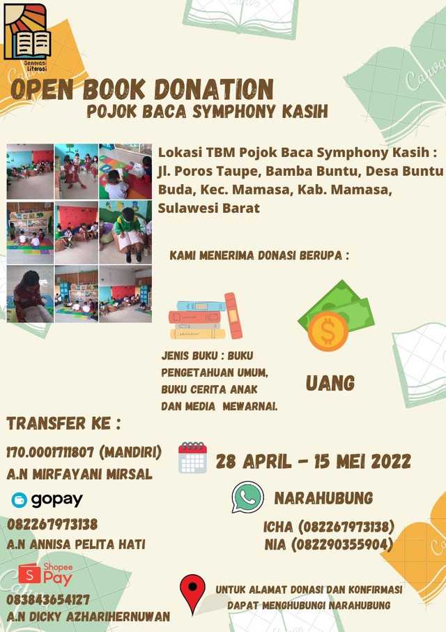 Sumber foto: instagram.com/generasibangunliterasi