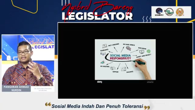 Direktur Komunikasi Perdana Syndicates, Pangeran Ahmad Nurdin. Foto: tangkapan layar