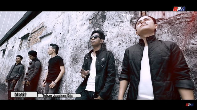 Ilustrasi tangkapan layar video klip Tuhan Jagakan Dia oleh Motif Band. Foto: YouTube/RPM Music Official
