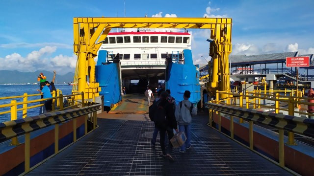 Suasana pelabuhan Gilimanuk, Jembrana, Bali - IST