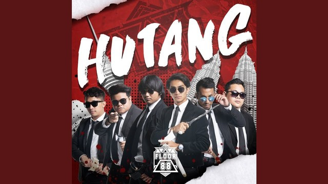 Ilustrasi sampul lagu Hutang oleh Floor 88. Foto: Spotify