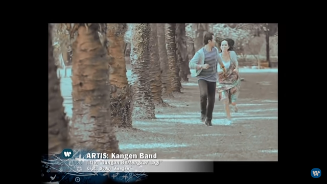 Ilustrasi tangkapan layar video klip Jangan Bertengkar Lagi oleh Kangen Band. Foto: YouTube/Warner Music Indonesia