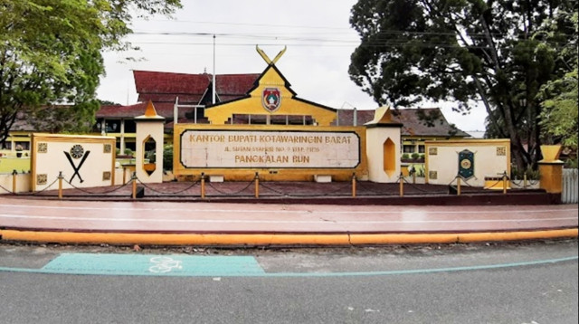 Kantor Bupati Kobar di Jalan Sutan Syahrir Pangkalan Bun. Foto: IST/InfoPBUN