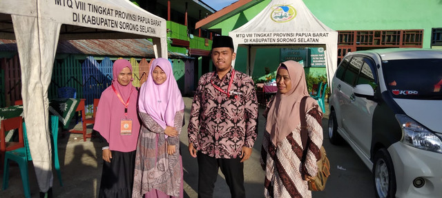 Tampak kafilah dari Sorong Selatan