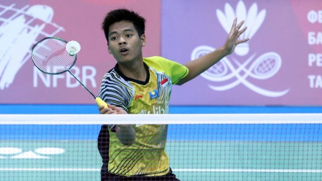 Tunggal putra RI, Syabda Perkasa Belawa. Foto: PBSI