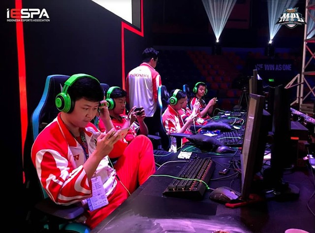 Turnamen Esports Mobile Legends di SEA Games 2019. (Foto: IESPA)