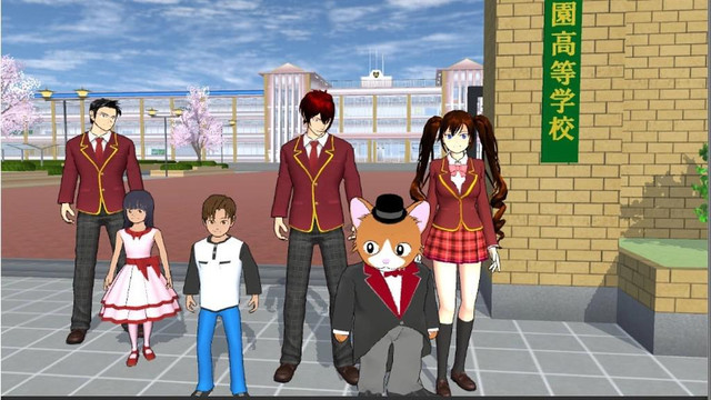 Ilustrasi Sakura School Simulator. Foto: Garusof