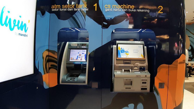 Digital Box Bank Mandiri di Jogja City Mall. Foto: Len/Tugu Jogja