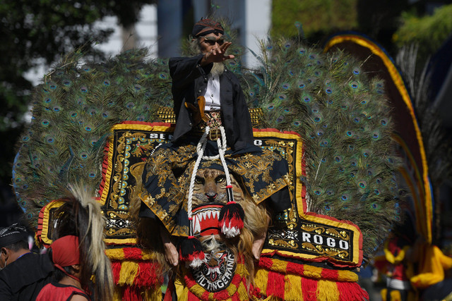 Ilustrasi reog. Foto: Hafidz Mubarak A/ANTARA FOTO