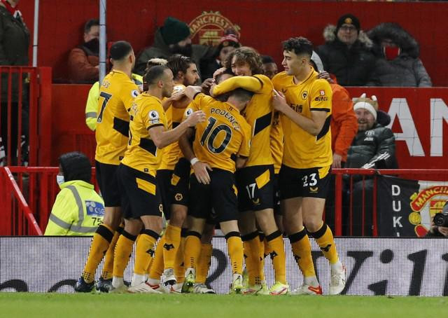 Manchester United vs Wolves. Foto: REUTERS/Phil Noble