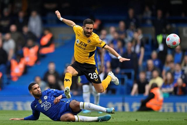 Pada menit ke-58 Romelu Lukaku kembali mencatatkan namanya di papan skor. Skor berubah menjadi 2-0 untuk Chelsea. Foto: Tony Obrien/REUTERS