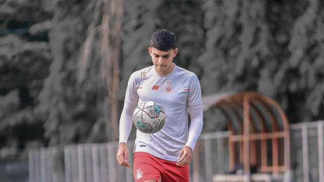 Striker Timnas U-23, Muhammad Ridwan. Foto: Instagram/@mridwan10