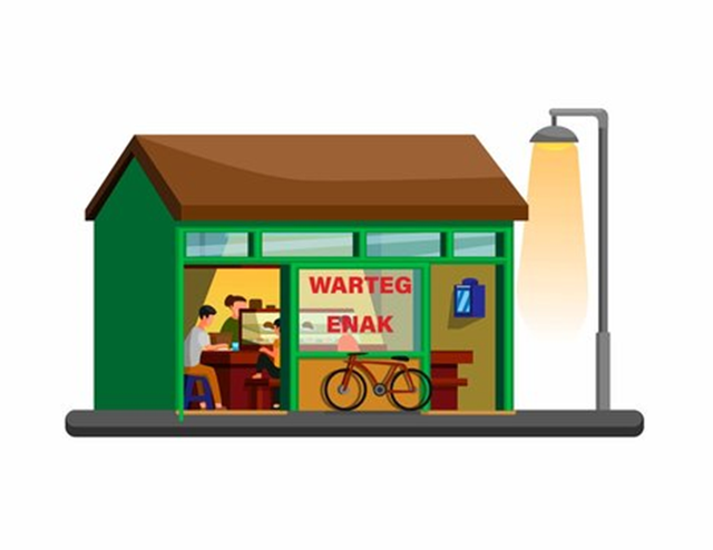 Ilustrasi warteg, foto: stock.adobe.com