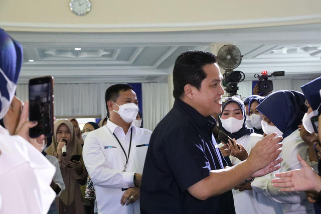 PT Permodalan Nasional Madani menggelar acara silaturahmi bertajuk “Ketupat Lebaran di Majalengka". Foto: dok. PNM.