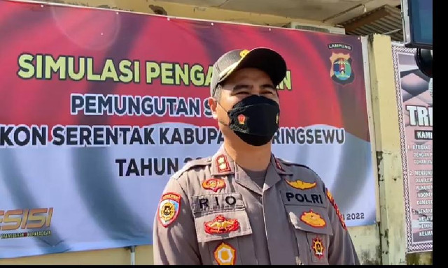 Kapolres Pringsewu, AKBP Rio Cahyowidi. | Foto: Ist