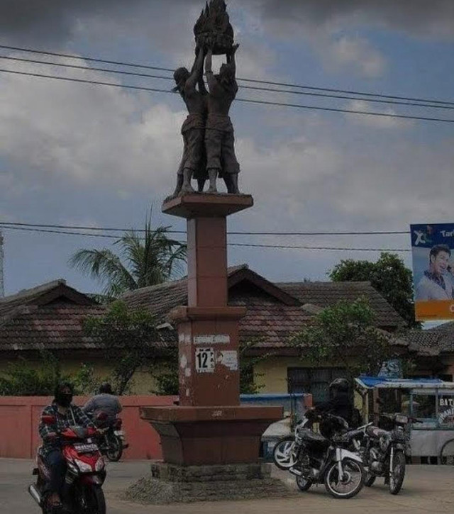 Tugu Mauk (Sumber: dokumentasi pribadi)