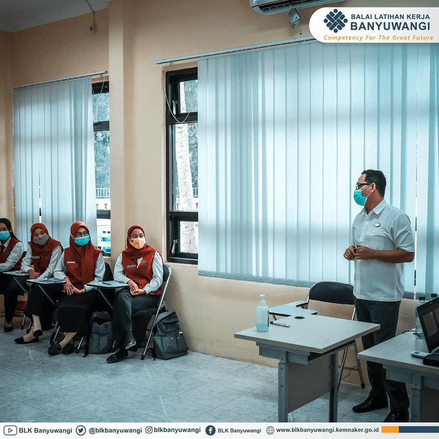 Pelatihan yang dilakukan oleh BLK Banyuwangi