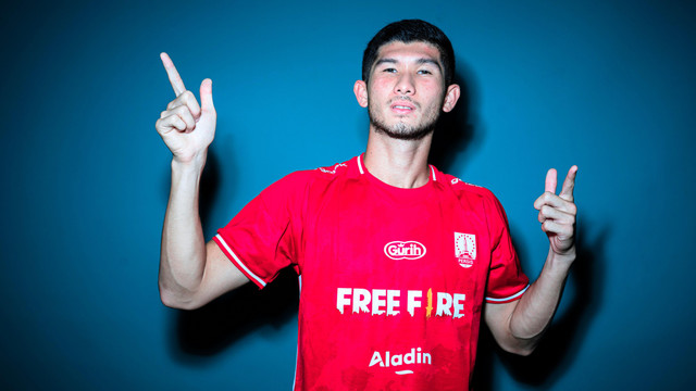 Pemain baru Persis Solo, Kevin Gomes. FOTO: Dok Persis Solo