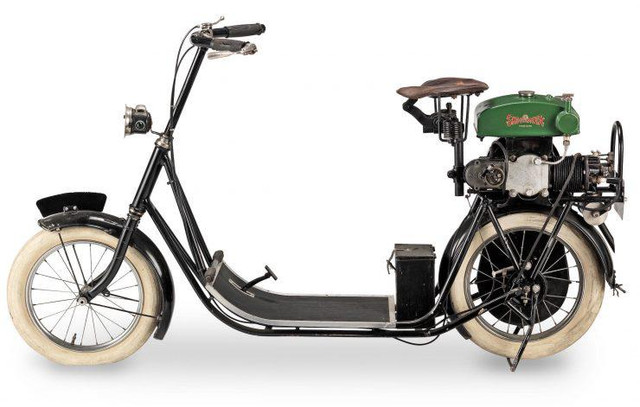 ABC Skootamota, motor skuter matik pertama di dunia. Foto: Silodrome.com