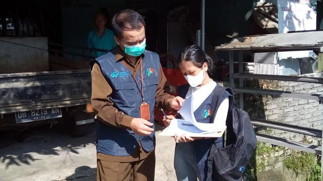 Petugas Sensus Penduduk 2020 Lanjutan di Sulawesi Utara