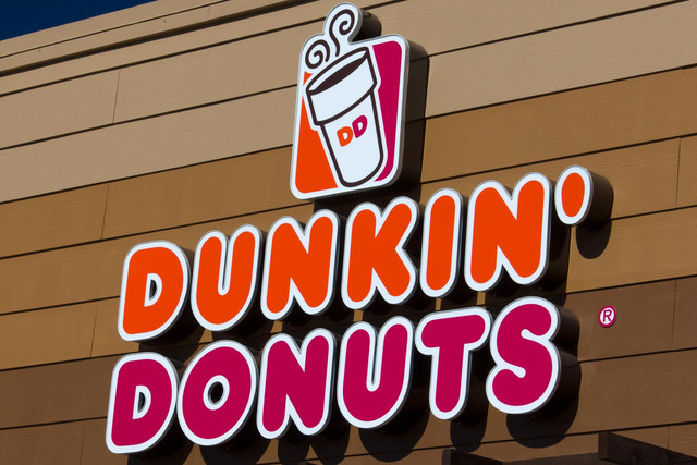 Ilustrasi Dunkin Donuts. Foto: Ken Wolter/Shutterstock