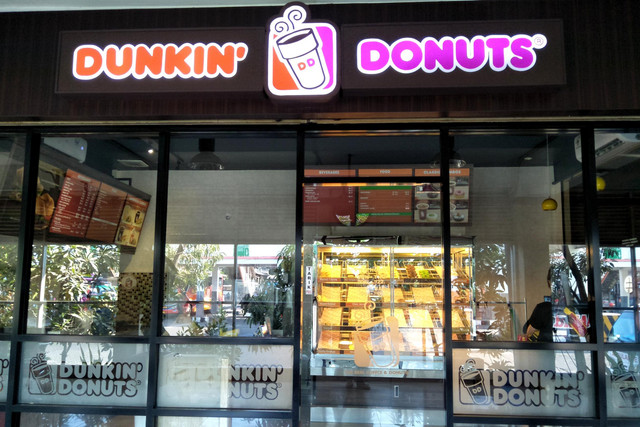 Ilustrasi Dunkin Donuts. Foto: avelyn/Shutterstock