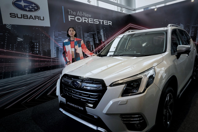 The All New Subaru Forester resmi meluncu pada Rabu (18/5/2022). Foto: Jamal Ramadhan/kumparan