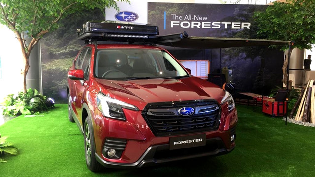 The All New Subaru Forester resmi meluncur, Rabu (18/5/2022). Foto: Muhammad Ikbal/kumparan