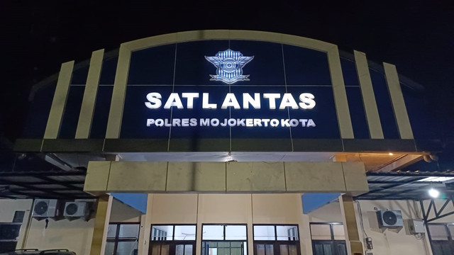 Kantor Satlantas Kota Mojokerto, Jawa Timur. Foto: Farusma Okta Verdian/kumparan