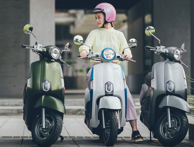 Kymco merilis skuter listrik Many 110 EV untuk pasar Italia. Foto: Dok. Kymco