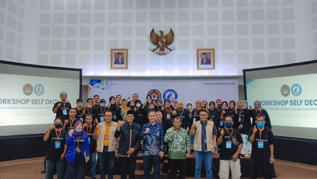 Foto Bersama Workshop Bimtek Self Diclare. Dok : YBM BRILiaN