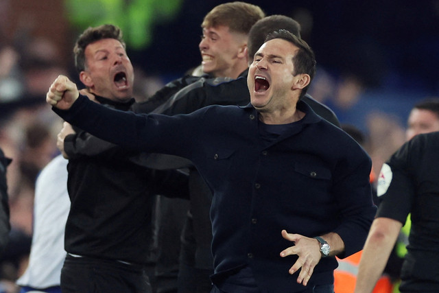 Manajer Everton, Frank Lampard. Foto: Phil Noble/REUTERS