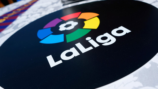 Ilustrasi logo La Liga. Foto: Brian Ach/Getty Images 