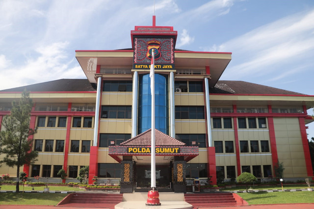 Gedung Polda Sumut. Foto: Polda Sumut