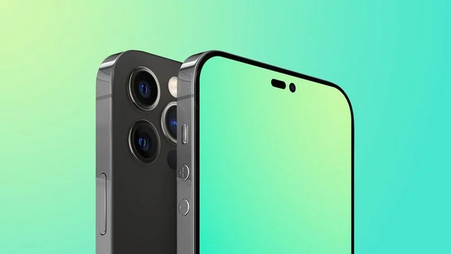 Berdasarkan rumor yang beredar, varian iPhone 14 Pro akan mengadopsi desain kamera depan hole-punch. Foto: Dok. MacRumors