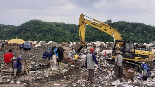Sampah di TPST Piyungan. Foto: erfanto/Tugu Jogja